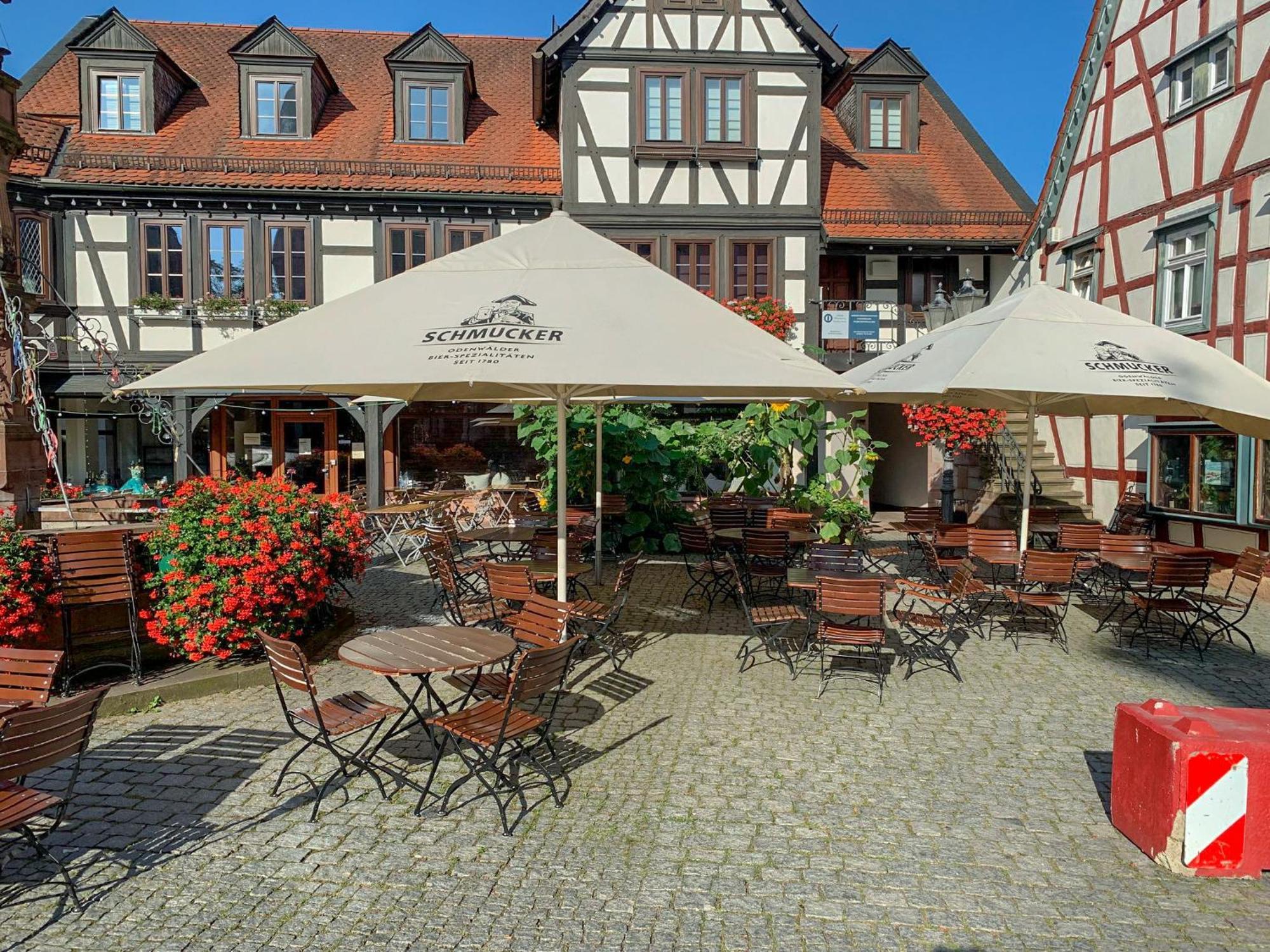 Apartment Am Historischen Rathaus Michelstadt Esterno foto